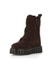 MARRONE | GIRL: Anfibi in pelle PPJ448