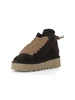 marrone scuro | Scarponcini in suede P003 MUSE