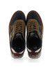 BLU CHIARO | Sneakers in tessuto ed ecosuede con patch logo