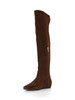 CUOIO | Stivali cuissard in suede
