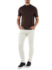 MARRONE | T-shirt Second Skin in cotone Supima