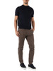 BLU SCURO | Maglia Second Skin Viscose Cashmere a maniche corte