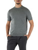 GRIGIO | Maglia Second Skin Viscose Cashmere a maniche corte