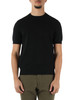 NERO | Maglia Second Skin Viscose Cashmere a maniche corte