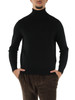 NERO | Maglia collo alto Second Skin Viscose Cashmere
