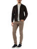 MARRONE | Cardigan Second Skin Tech Merinos Tencel
