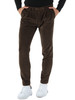MARRONE | Pantalone in velluto MC-FREDERICK ONEMORESIZE/2741