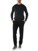NERO | Pantalone MC-DENNY/3616 in misto viscosa