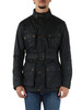 NERO | Giacca TRIALMASTER in cotone cerato British Millerain da 6 oz
