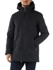 NERO | Piumino tre quarti con cappuccio HERDO 3.0 Soft Shell
