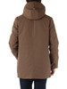 fango | Piumino tre quarti con cappuccio HERDO 3.0 Soft Shell