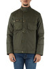 VERDE MILITARE | Giacca in cotone Merton Wax
