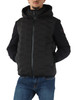 NERO | Giubbotto con cappuccio HOLZER SJR BMAT 01