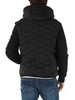 NERO | Giubbotto con cappuccio HOLZER SJR BMAT 01