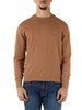 CAMMELLO | Maglia girocollo in cotone e cashmere