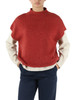ARANCIONE | Gilet in lana e cotone CASTELLY