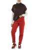 MARRONE | Gilet in lana e cotone CASTELLY