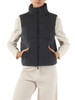 GRIGIO SCURO | Smanicato trapuntato reversibile SINTRE
