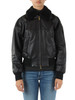 NERO | Giacca bomber in pelle RUTI LE TTP FUR