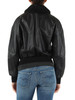 NERO | Giacca bomber in pelle RUTI LE TTP FUR