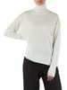 OFF WHITE | Maglia sottile in lana URSA con collo alto