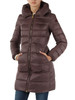 MARRONE | Piumino trapuntato FORTEX MQN water repellent