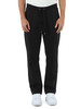 NERO | Pantalone sportivo in misto cotone con placca logo