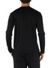 NERO | T-shirt manica lunga WAVE WOOL