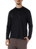 BLU SCURO | T-shirt manica lunga WAVE WOOL