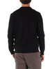 NERO | Cardigan in misto lana merino e cotone GARDEN WOOL
