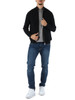 NERO | Cardigan con zip CHIMBO Airtech