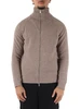 TORTORA | Cardigan in lana merino PROVID con zip