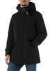 NERO | Giacca POLAR PARKA con imbottitura in piuma
