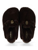 MARRONE | Mule in pelliccia sintetica SNUG EAGLE