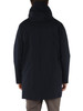 BLU SCURO | Giaccone ALLIUM WOOL con cappuccio