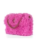 ROSA | Borsa MINI KENSINGTON in pelliccia sintetica