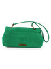 VERDE | Borsa a spalla in suede PIMLICO CHAIN