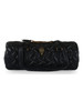 NERO | Borsa a spalla KENSINGTON BARREL in pelle trapuntata