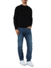 NERO | Maglia girocollo in cotone e cashmere
