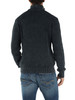 BLU | Maglia mezza zip in filo di cotone