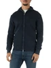 BLU | Cardigan con zip in filo di cotone