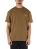 KAKI | PORSCHE X BOSS: T-shirt HeiQ Mint Active Freshness