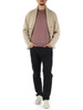 BEIGE | Giacca cardigan doppiopetto in cashmere