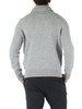 GRIGIO | Maglia mezza zip YECLO in lana