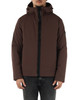 MARRONE | Giacca con cappuccio LOGE SRTR GRS 02