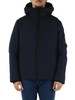 BLU SCURO | Giacca con cappuccio LOGE SRTR GRS 02