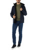 BLU SCURO | Giacca con cappuccio LOGE SRTR GRS 02
