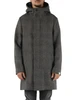 GRIGIO SCURO | PREMIÈRE: Cappotto in misto lana MOUTON CHP