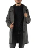 GRIGIO SCURO | PREMIÈRE: Cappotto in misto lana MOUTON CHP