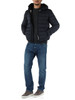 BLU SCURO | Giubbino trapuntato con cappuccio ASPENALF Primaloft